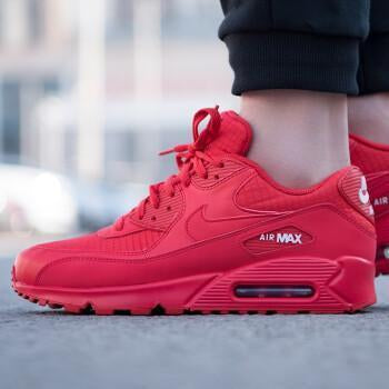 Baskets unisexe Max 90 - Rouge Université