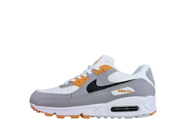 Baskets unisexe Max 90 - Blanc Orange